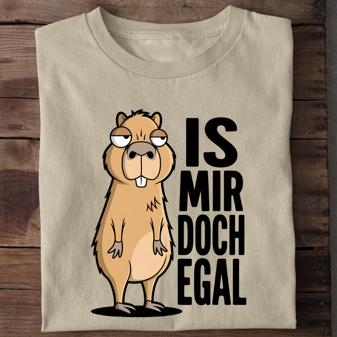 T-Shirt Is mir doch egal, Seitenansicht