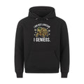 I bin ned langsam Wiesn Hoodie in Schwarz