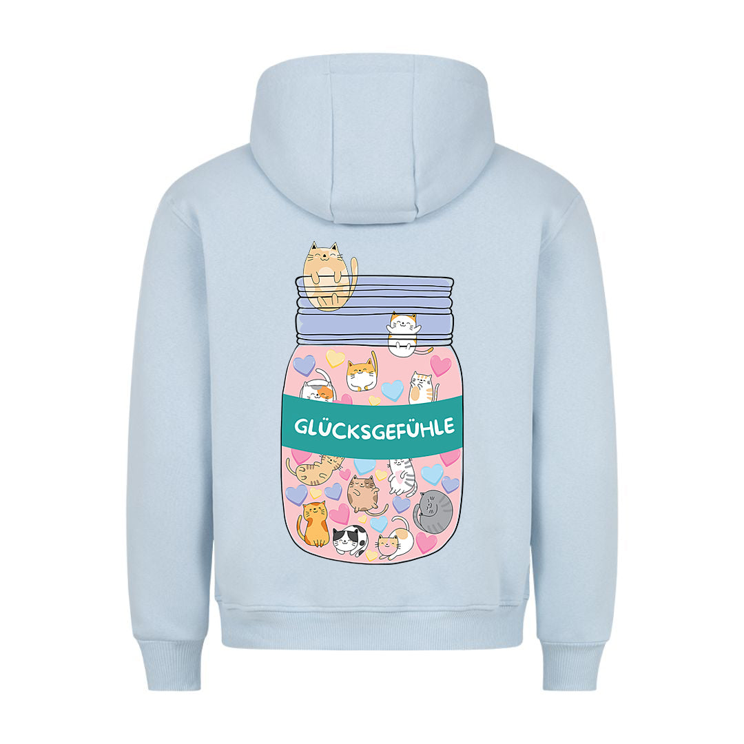 Glücksgefühle Hoodie BackPrint