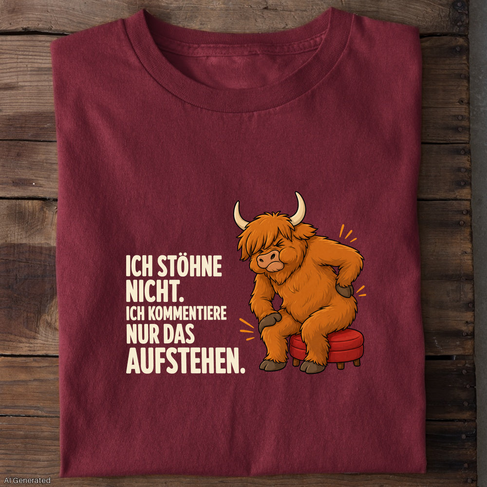 Burgunder – Unisex T-Shirt