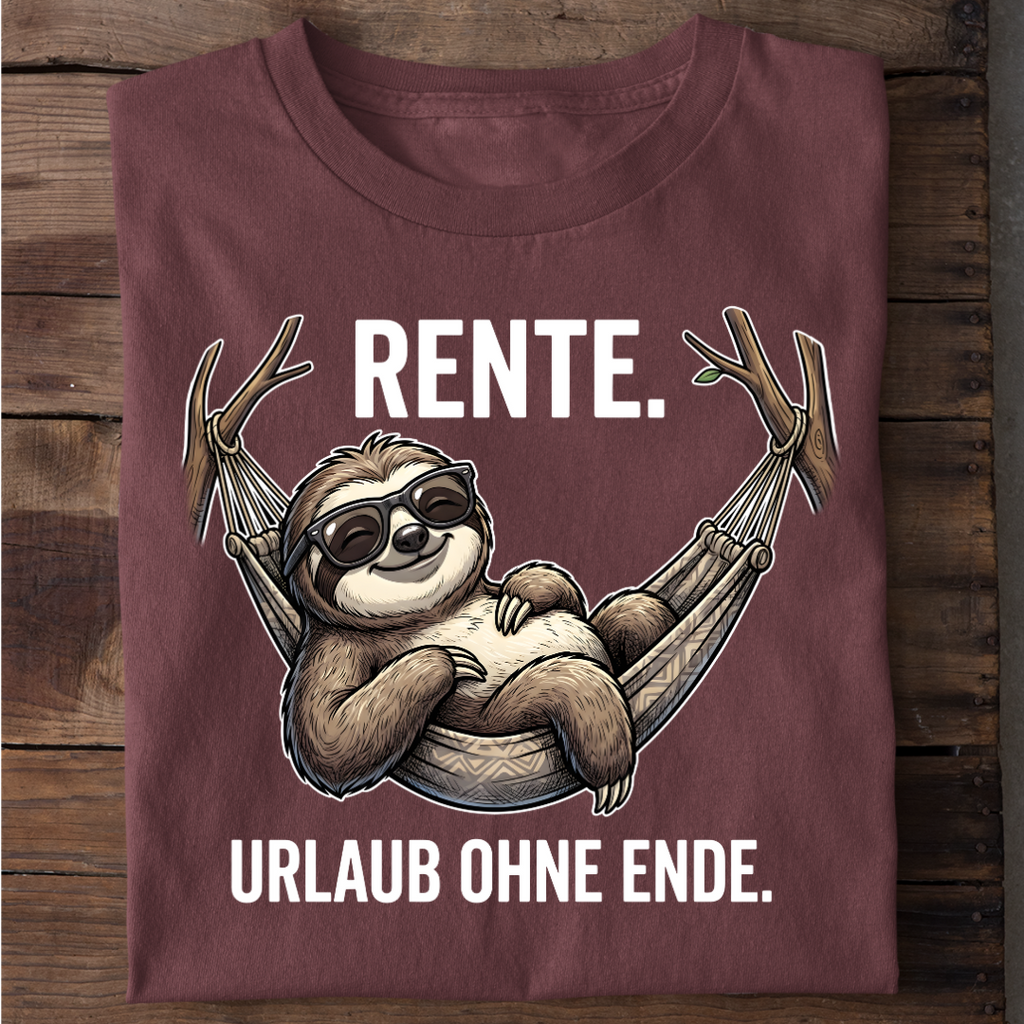 Urlaub ohne Ende Bio T-Shirt