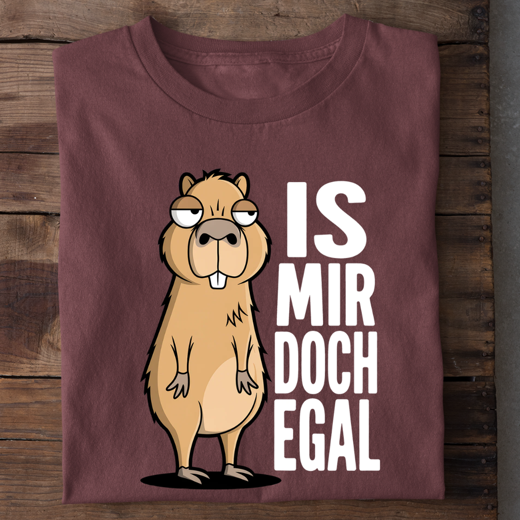 T-Shirt Is mir doch egal, Rückansicht