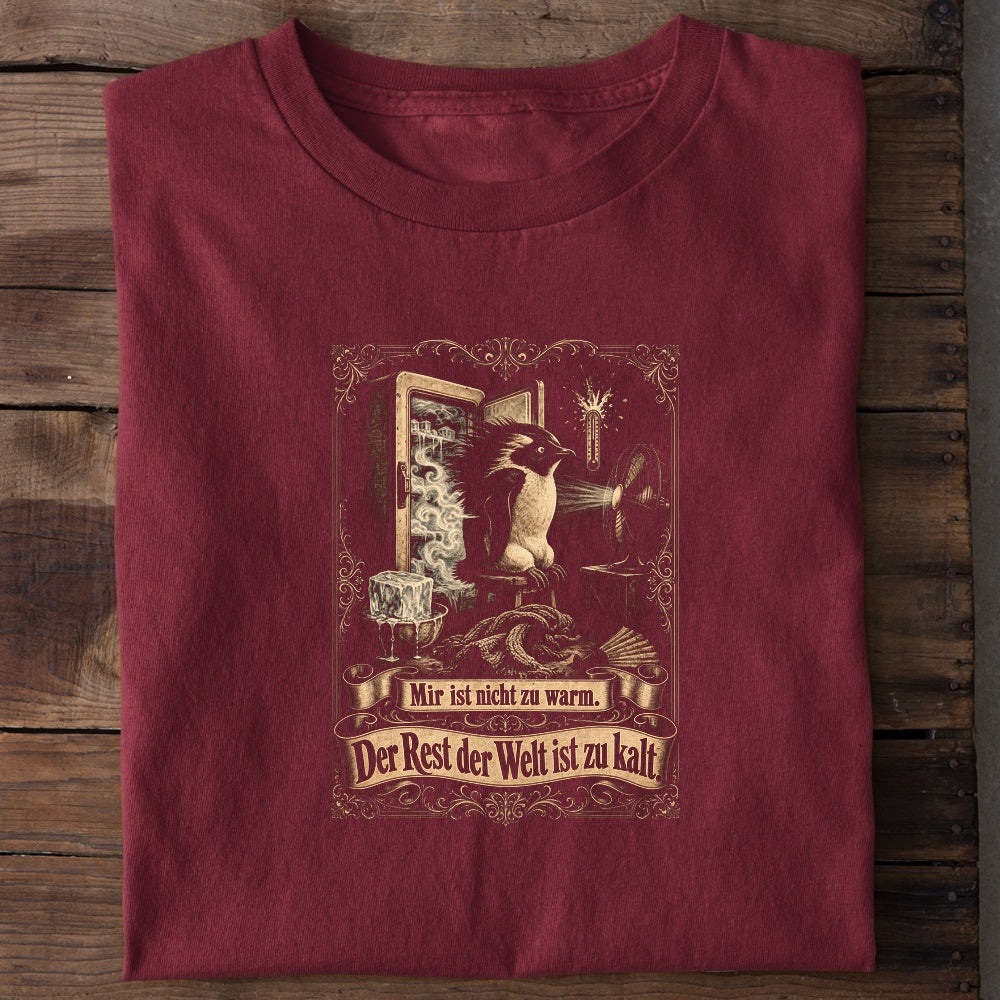 Burgunder – Unisex T-Shirt