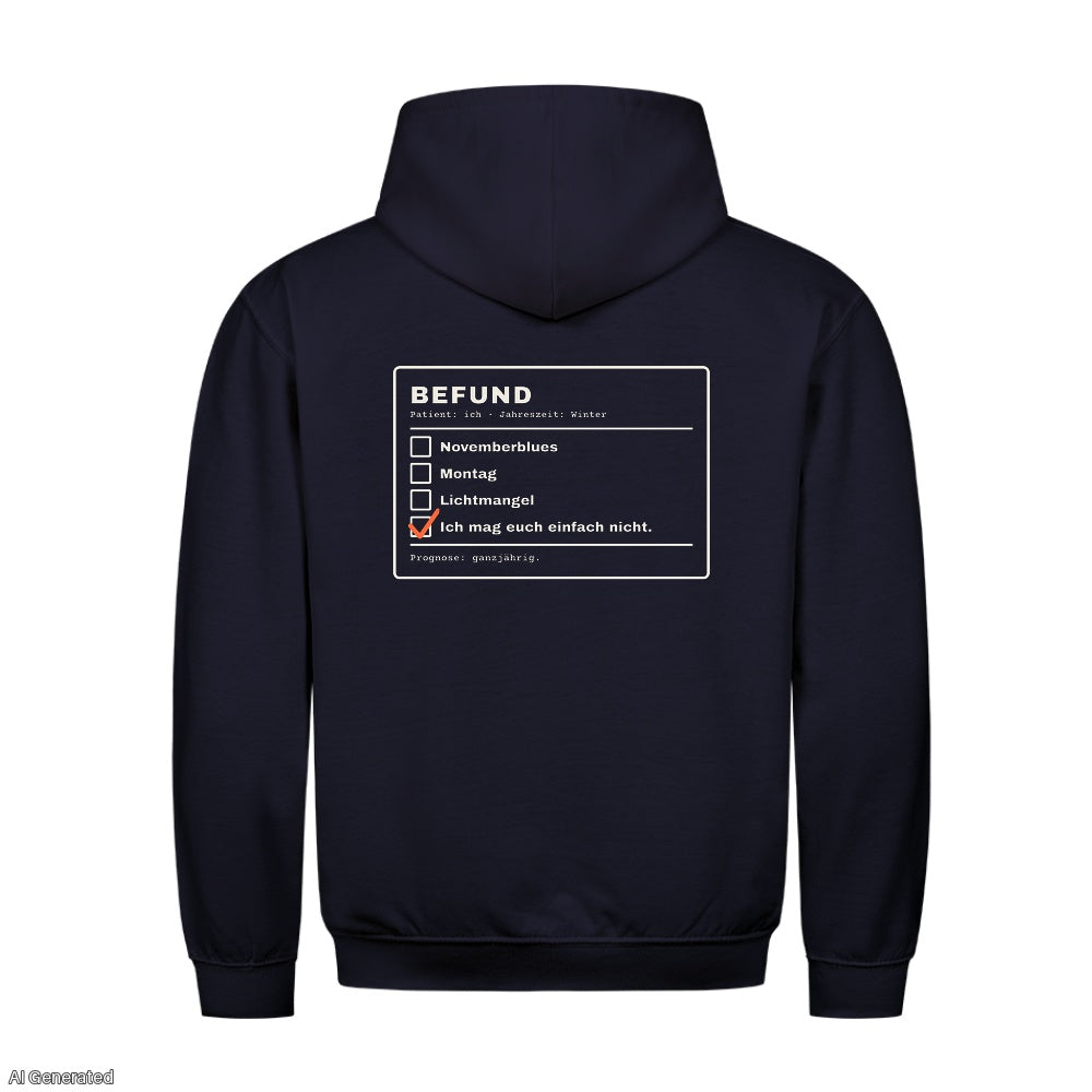 Navy – Unisex Hoodie