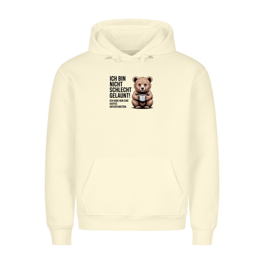 Hoodie Ich bin nicht schlecht gelaunt, getragen