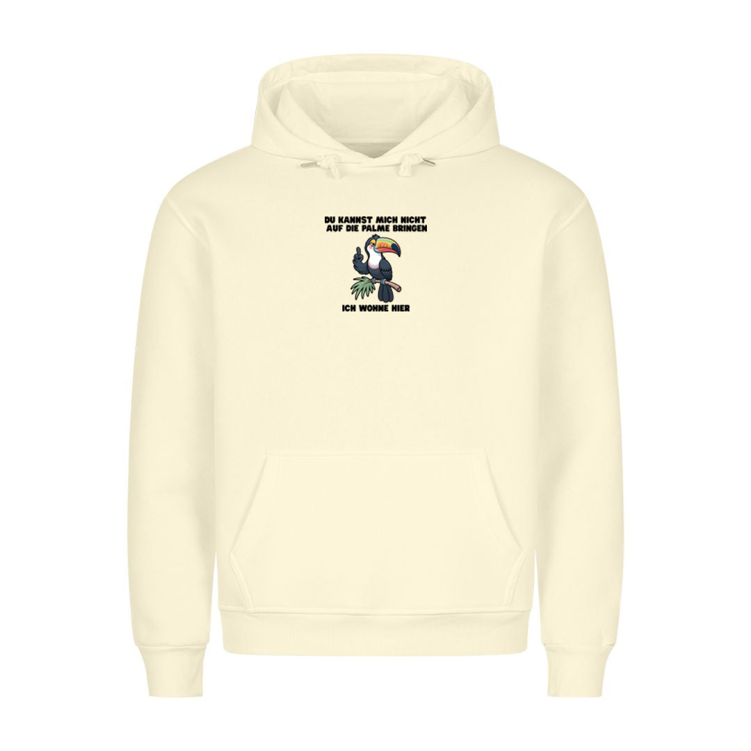 Hoodie Auf die Palme bringen, getragen