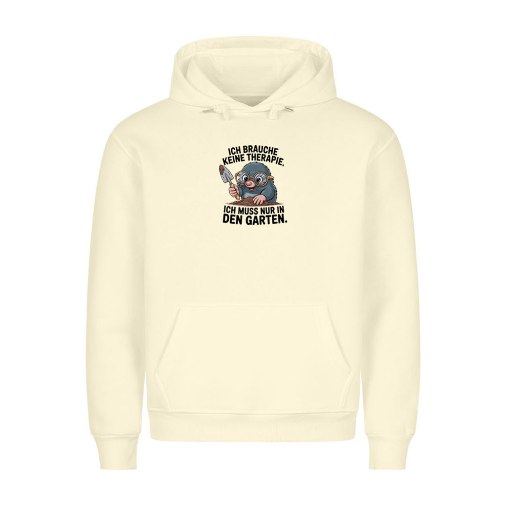 Hoodie mit witzigem Motiv, getragen