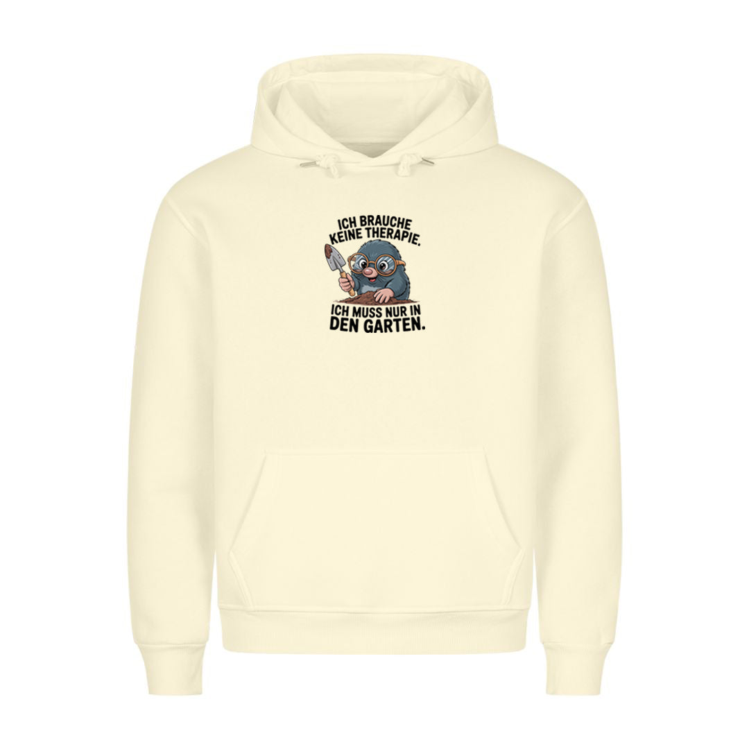 Hoodie mit witzigem Motiv, getragen