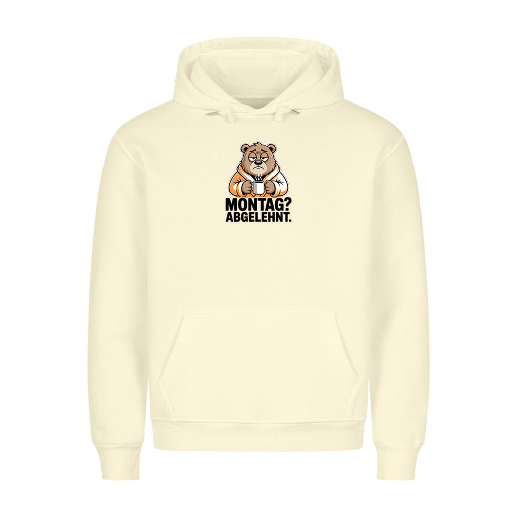Hoodie Montag Abgelehnt, getragen