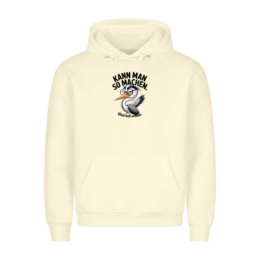 Hoodie Kann Man So Machen, getragen