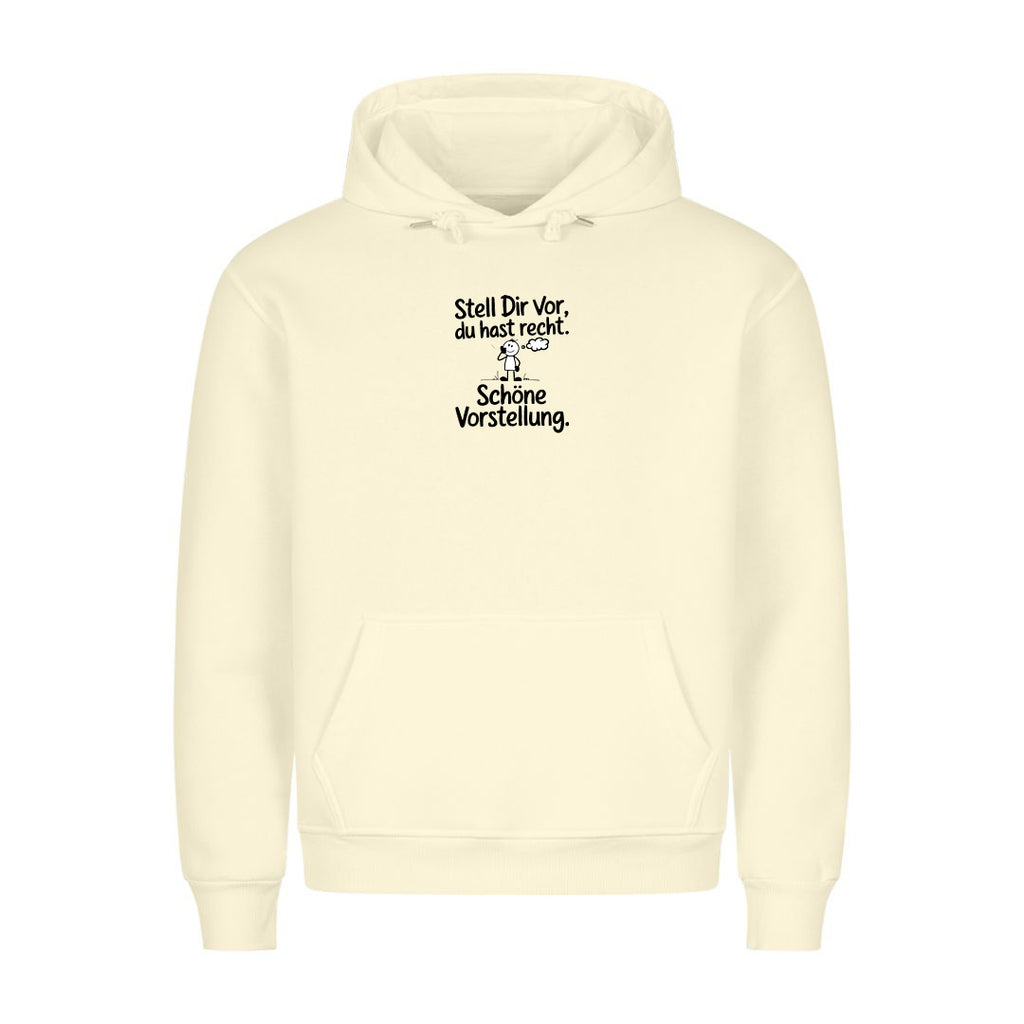 Hoodie schöne vorstellung, getragen