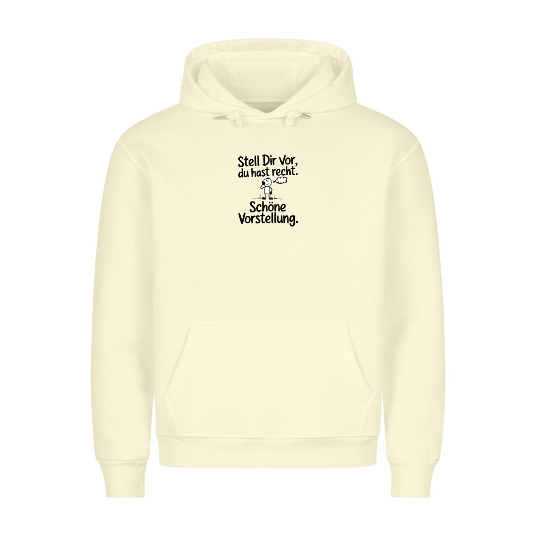 Hoodie schöne vorstellung, getragen