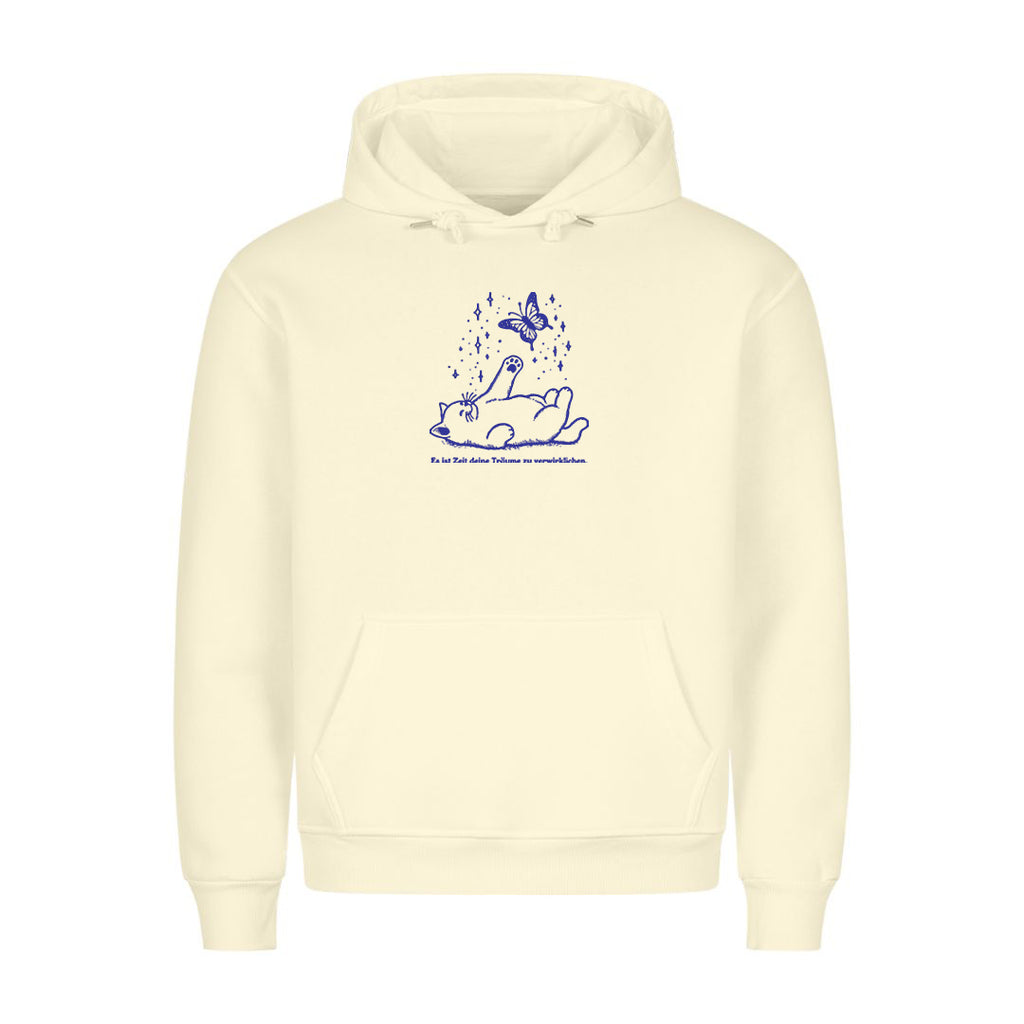 Hoodie Träume verwirklichen, getragen