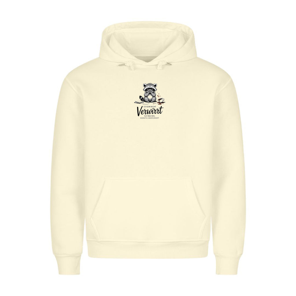 Hoodie Verwirrt, getragen