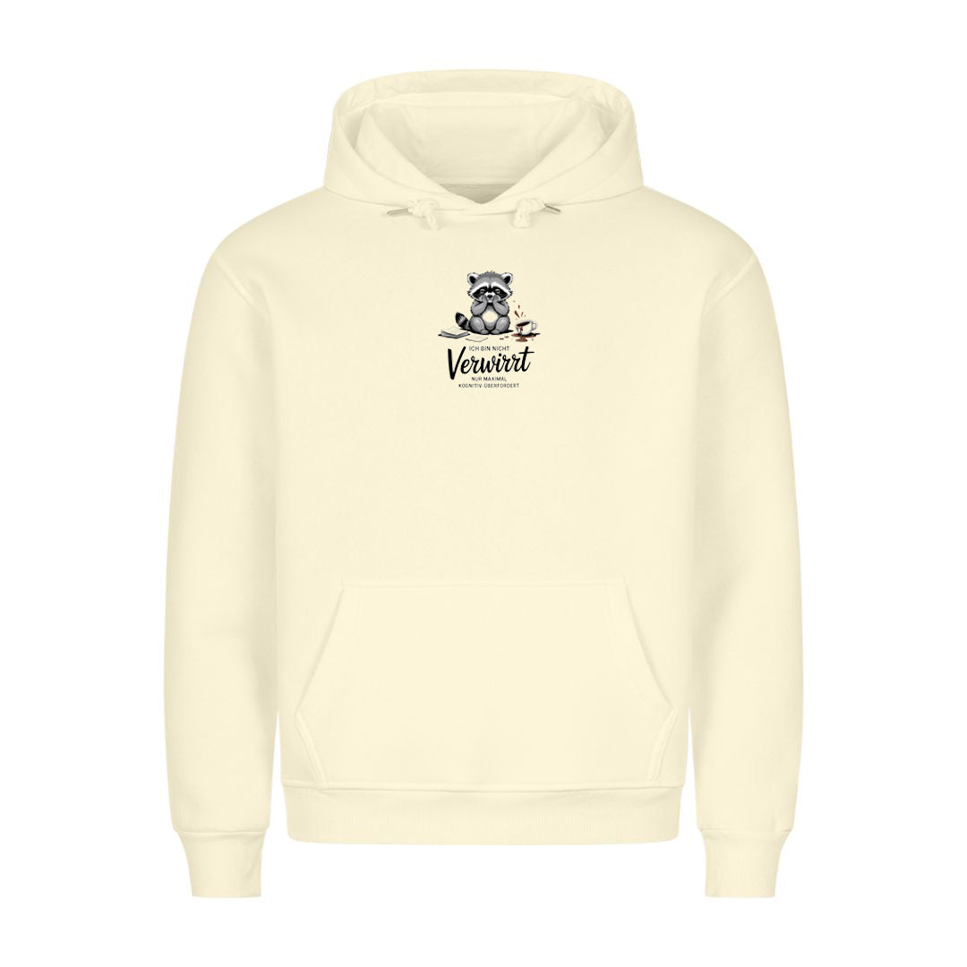 Hoodie Verwirrt, getragen