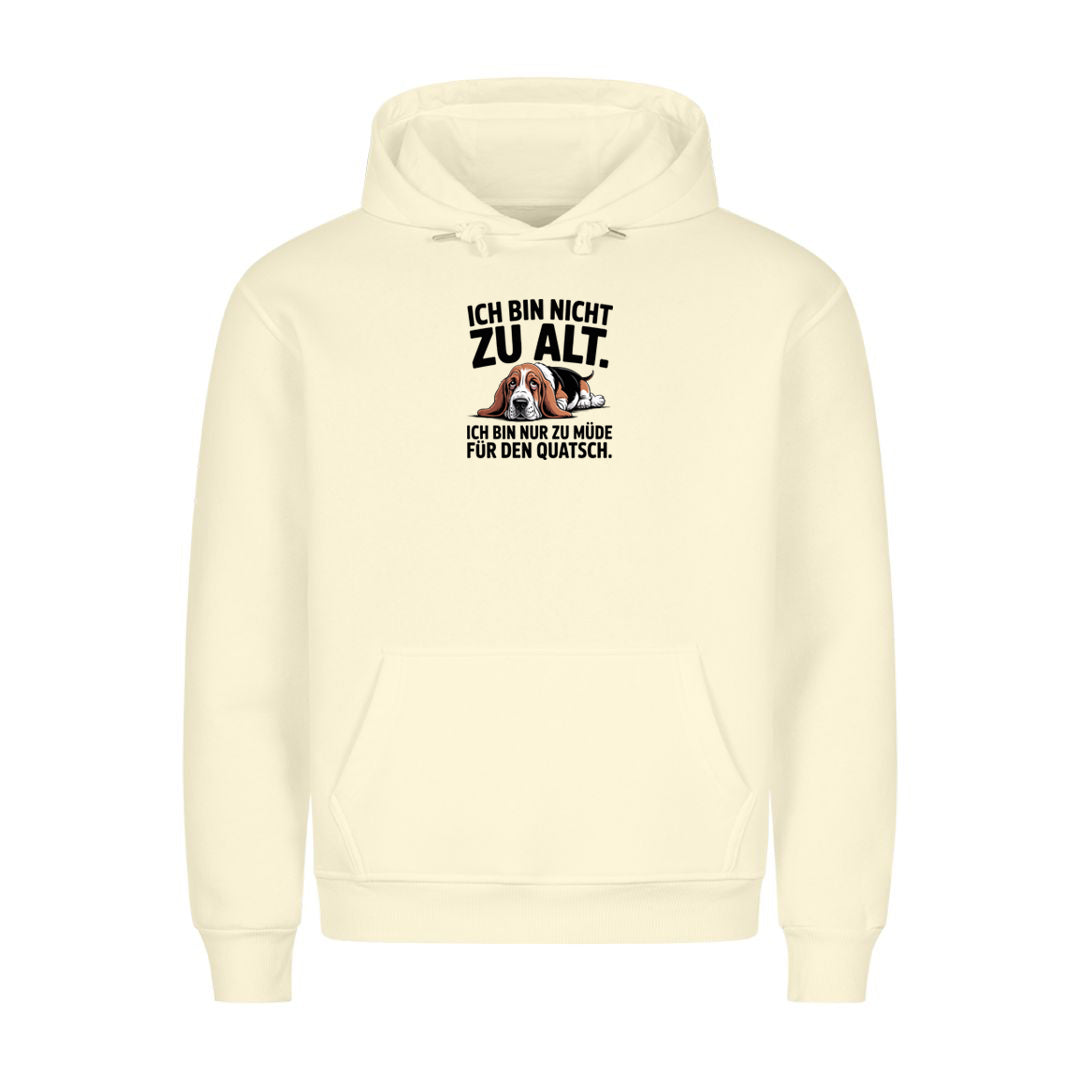 Hoodie Zu Alt, getragen