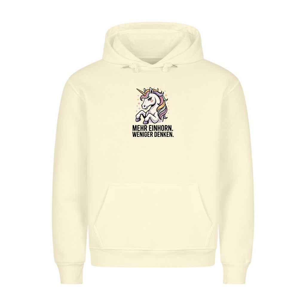 Hoodie Mehr Einhorn, getragen