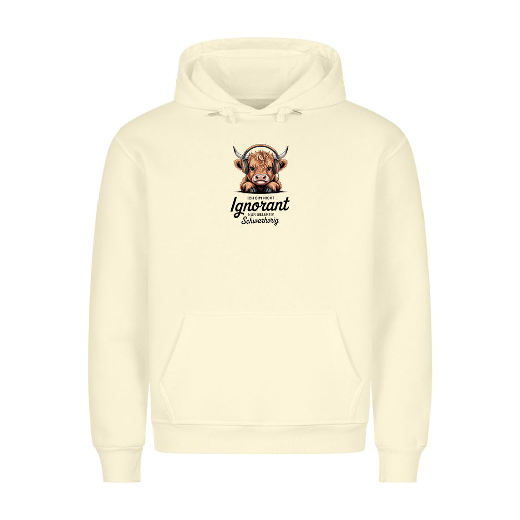 Hoodie Ignorant, getragen