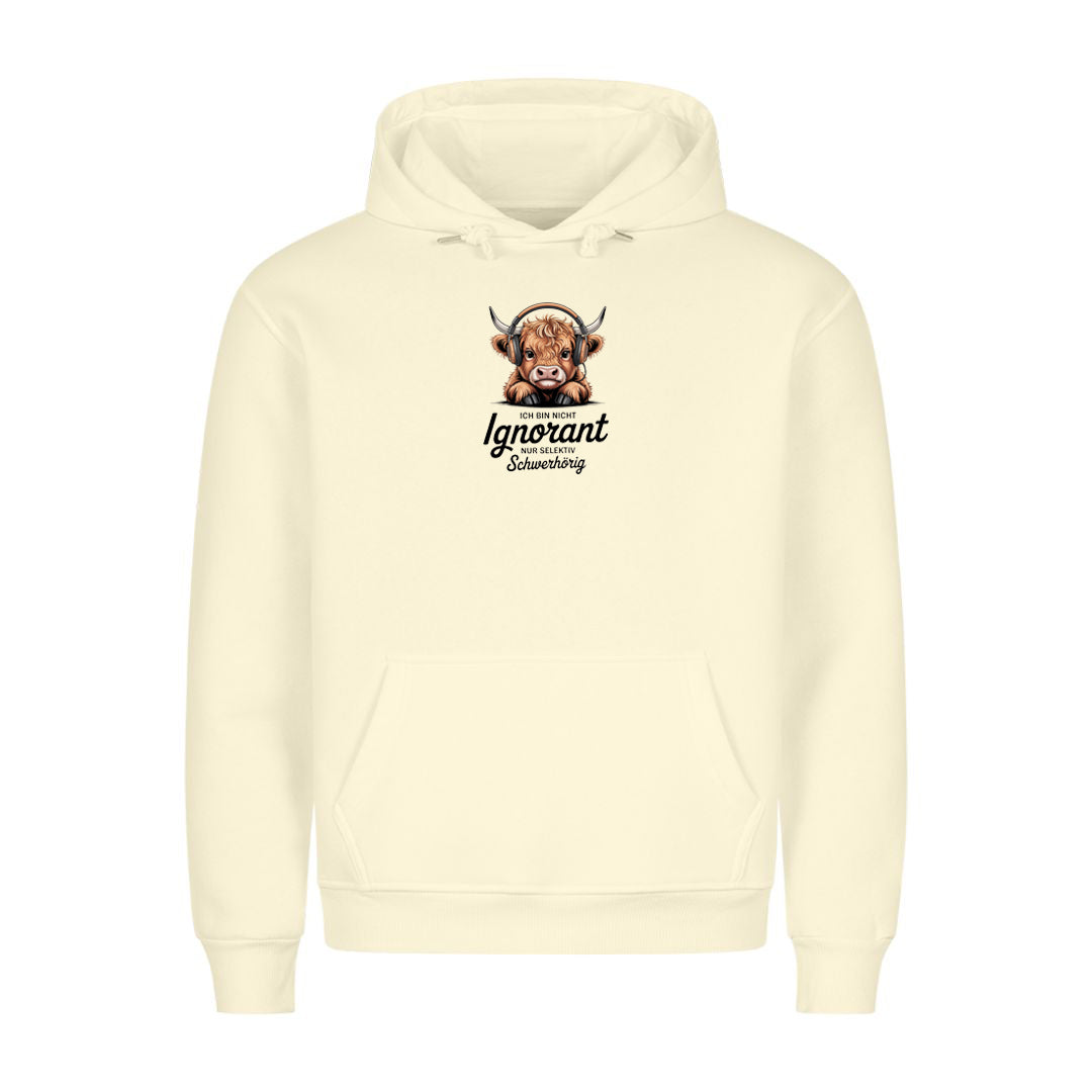 Hoodie Ignorant, getragen