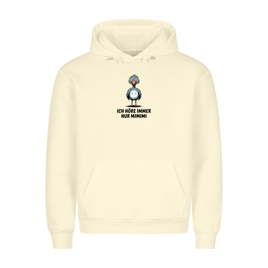 Hoodie Ich Höre Immer, getragen