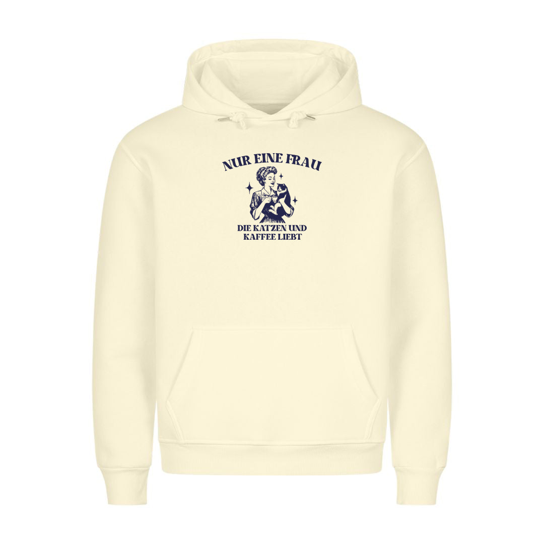 Kaffee und Katzen Hoodie