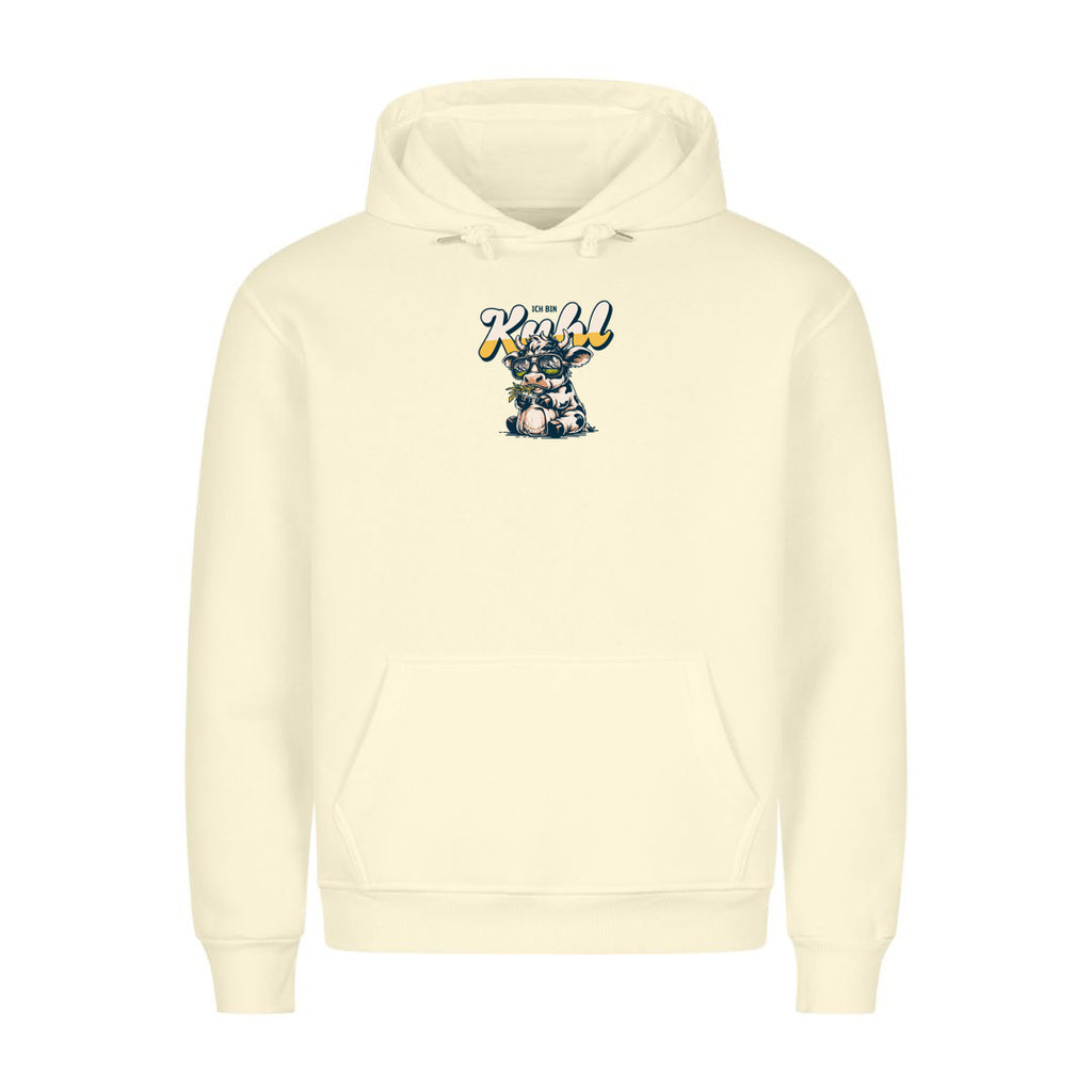Hoodie Ich bin kuhl, getragen