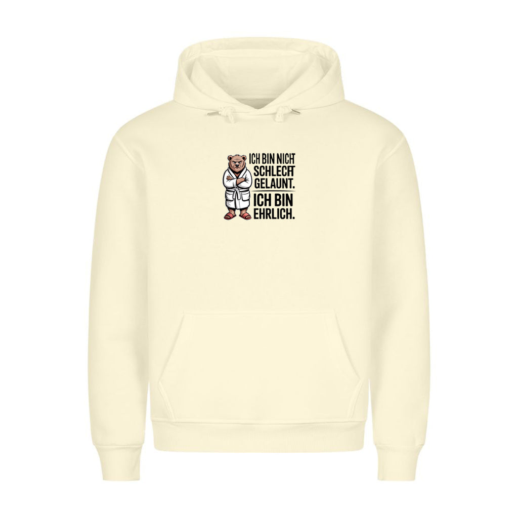 Hoodie Ich bin ehrlich, getragen