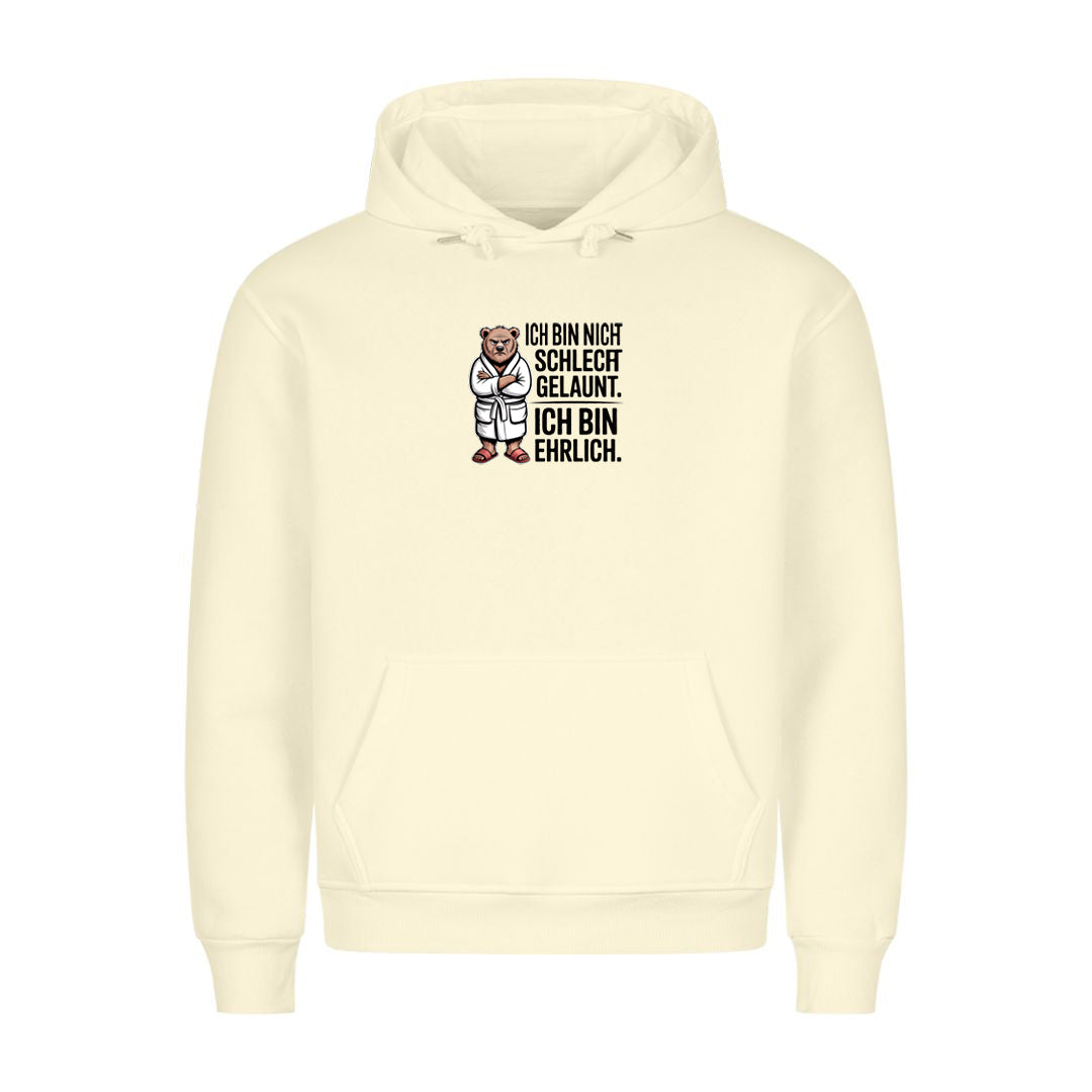 Hoodie Ich bin ehrlich, getragen