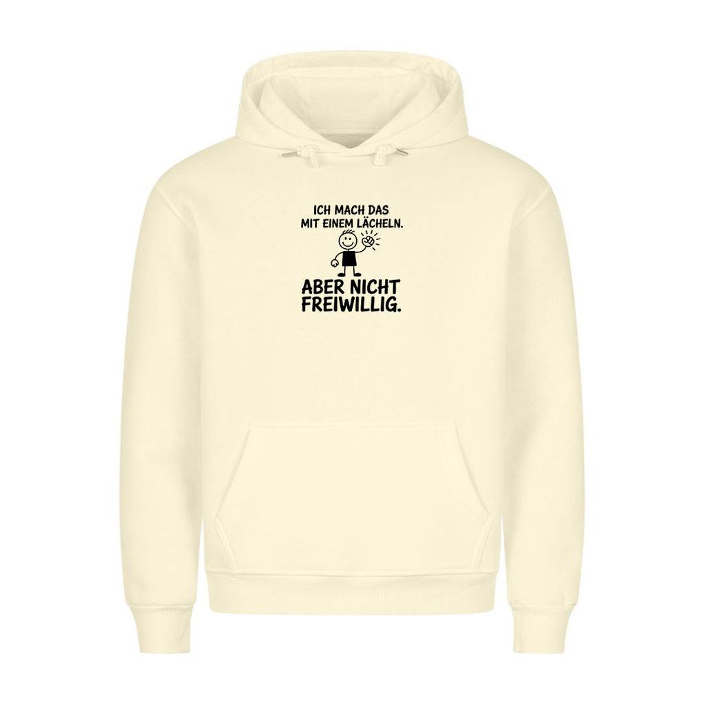 Hoodie Mit Einem Lächeln, getragen