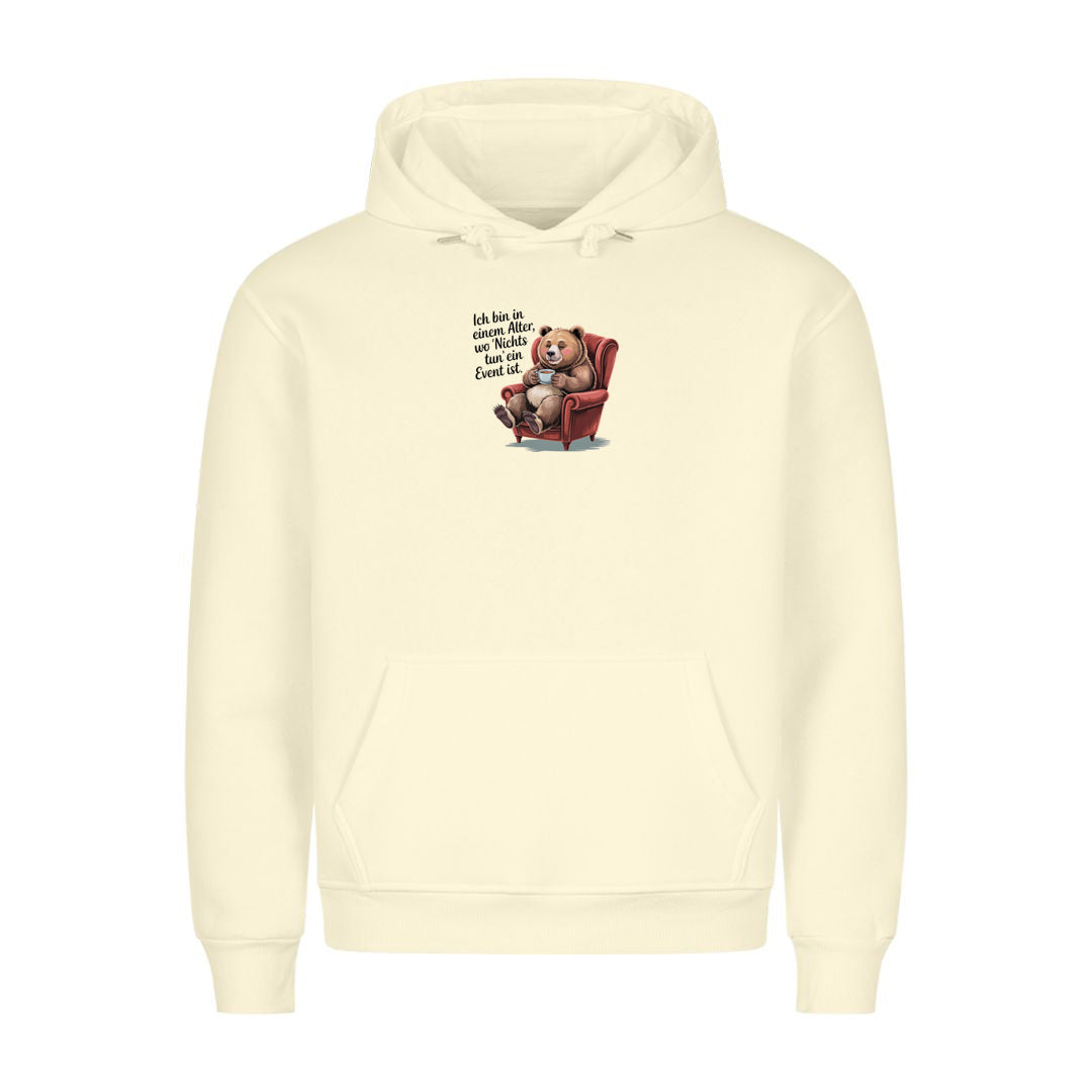 Hoodie Nichts tun, getragen