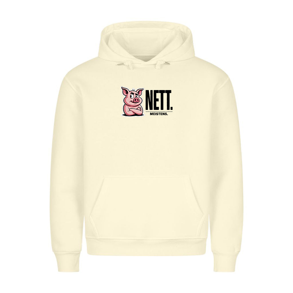 Hoodie Nett, getragen