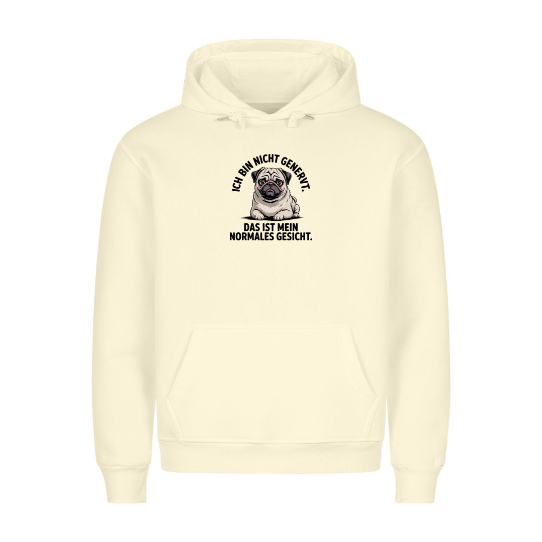 Hoodie Ich Bin Nicht Genervt, getragen