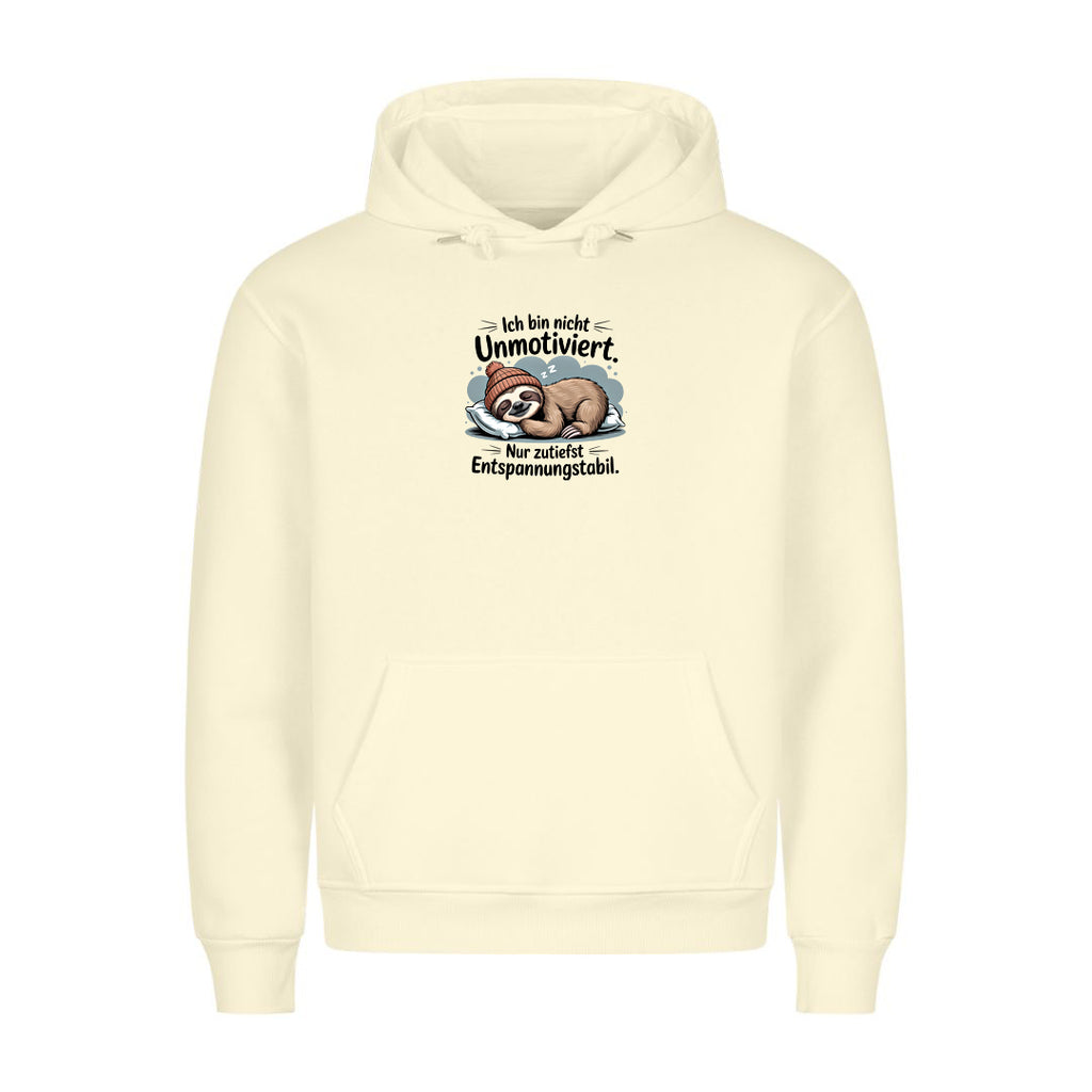 Hoodie Entspannungsstabil, getragen