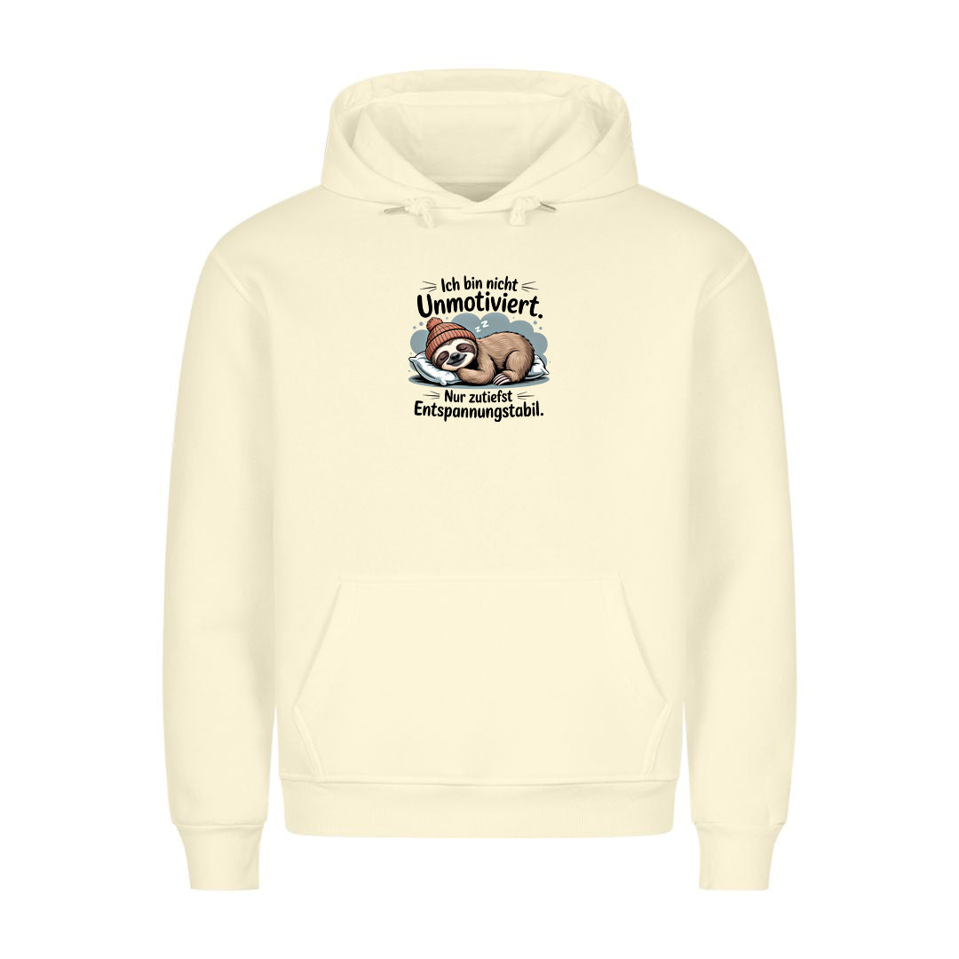 Hoodie Entspannungsstabil, getragen