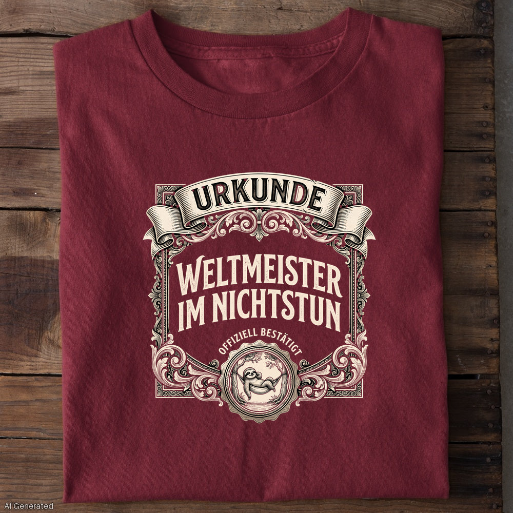 Burgunder – Unisex T-Shirt