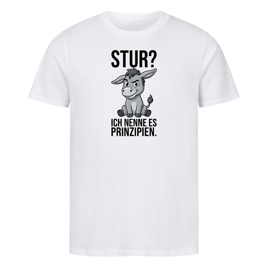 Ich nenne es Prinzipien Esel Bio T-Shirt