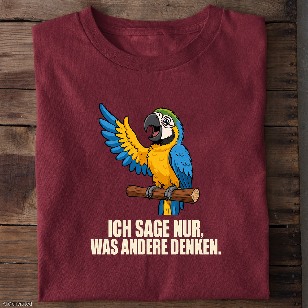 Burgunder – Unisex T-Shirt