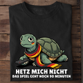 Hetz mich nicht Fußball Bio T-Shirt