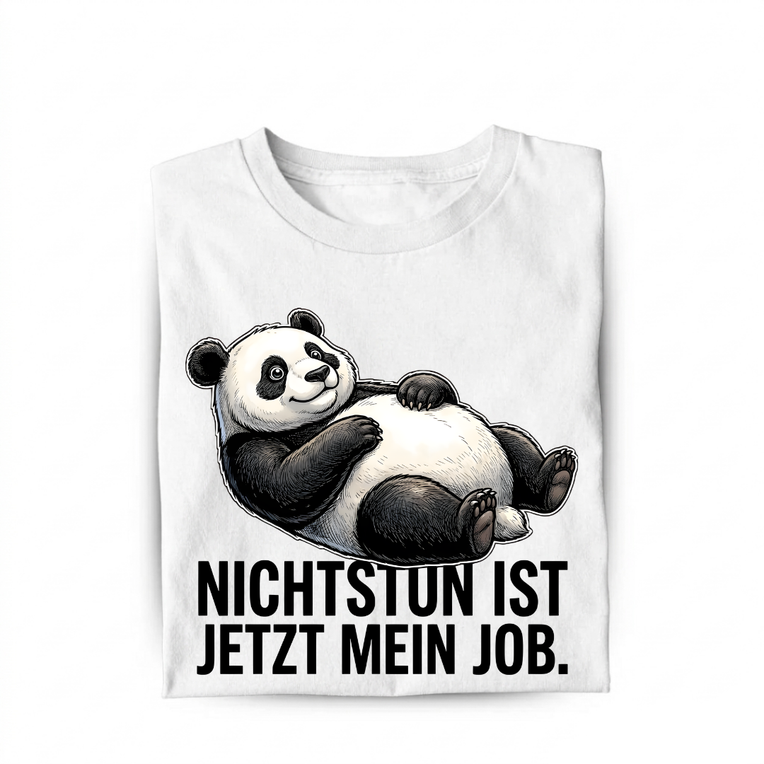 Nichtstun ist mein Job Bio T-Shirt