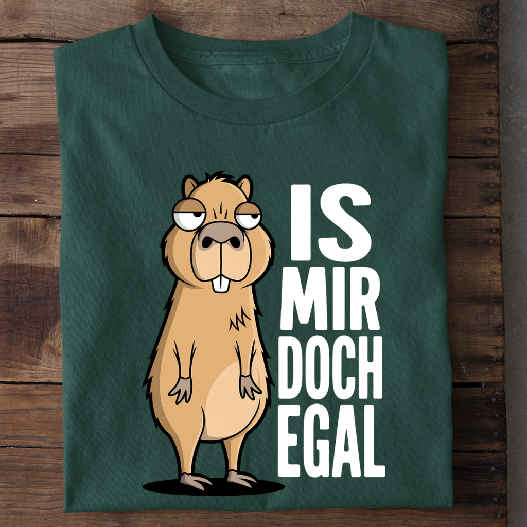 T-Shirt Is mir doch egal, Nahaufnahme