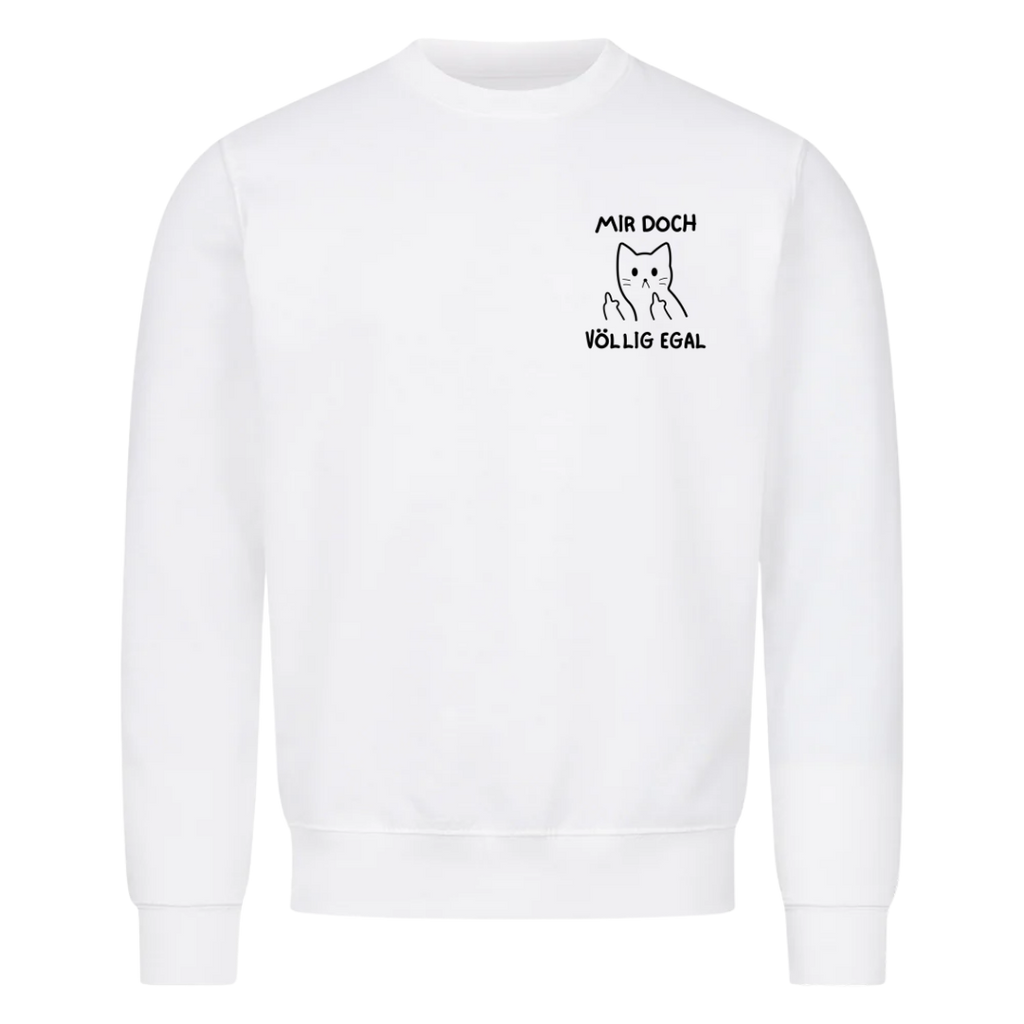 Sweatshirt Völlig Egal, Motivansicht