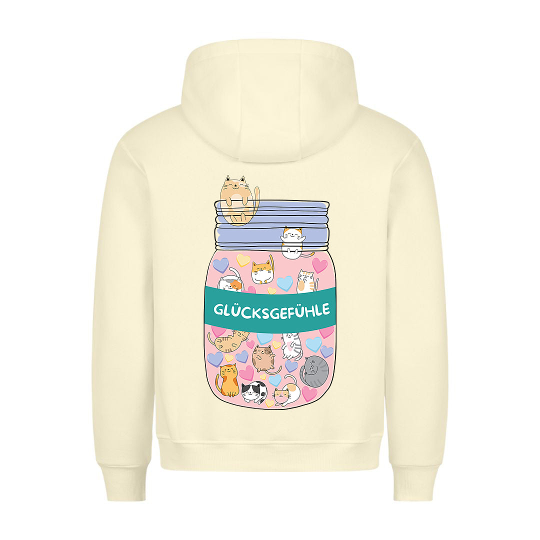 Glücksgefühle Hoodie BackPrint