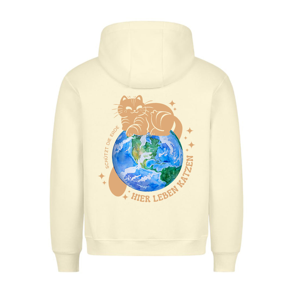 Schützt die Erde Hoodie BackPrint