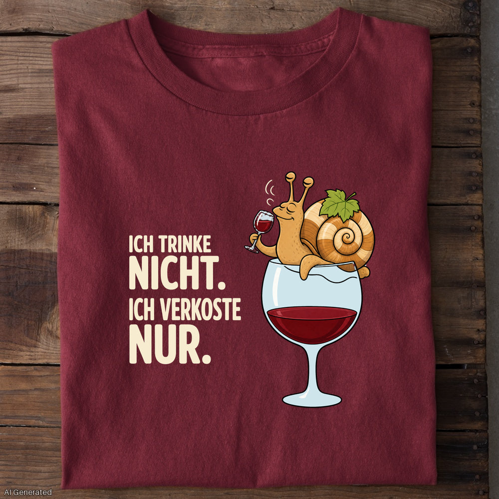 Burgunder – Unisex T-Shirt
