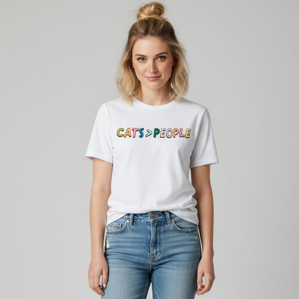 Cats over People T-Shirt