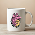 Lustige Tasse mit Spruch Emotionaler Beistand, Vorderansicht