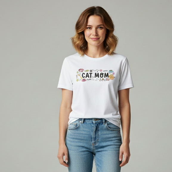 Cat Mom Chaotic T-Shirt