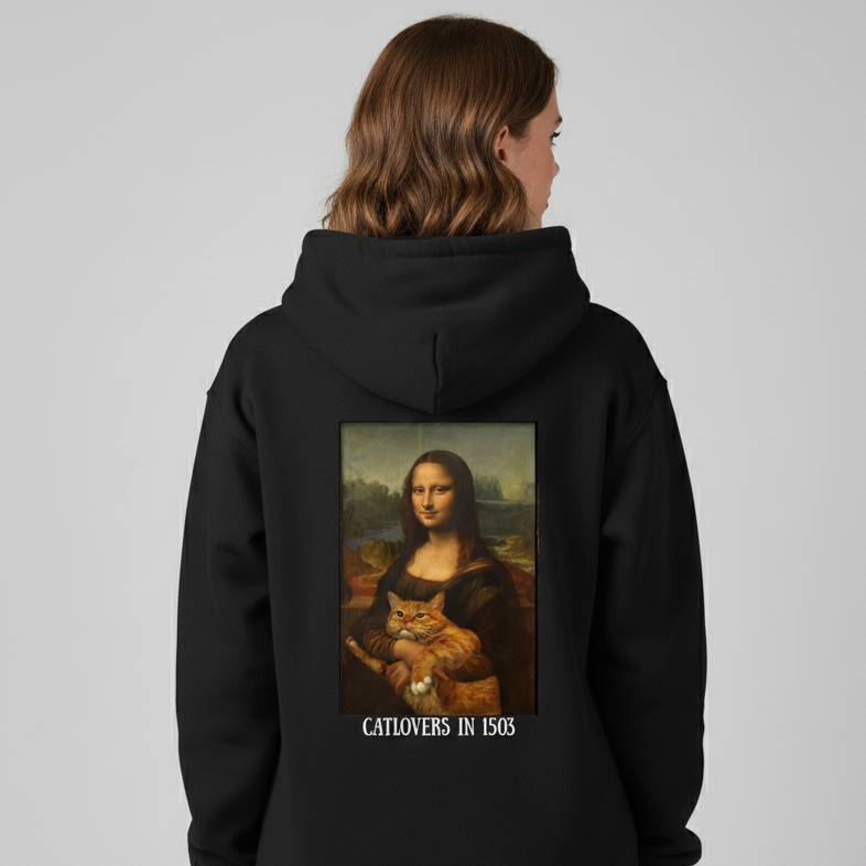 Catlovers in 1503 Hoodie BackPrint