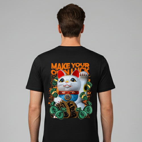 Make your own Luck T-Shirt BackPrint
