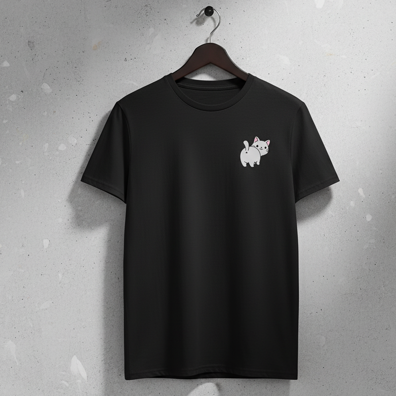 T-Shirt Leo - Von Hinten, Detailansicht